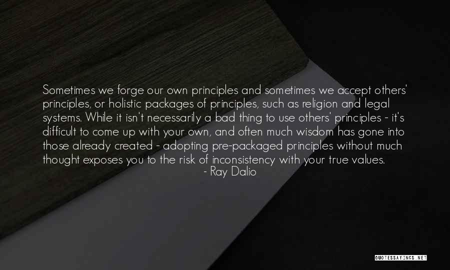 Difficult To Accept Quotes By Ray Dalio