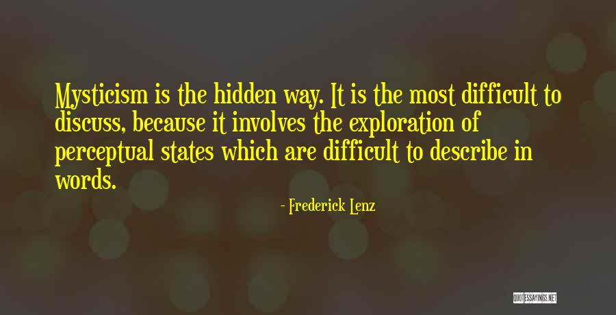 Difficult To Describe Yourself Quotes By Frederick Lenz Difficult To Describe Yourself Quotes By Frederick Lenz