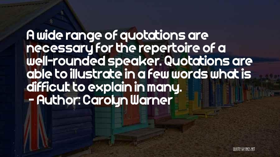 Difficult To Explain Quotes By Carolyn Warner