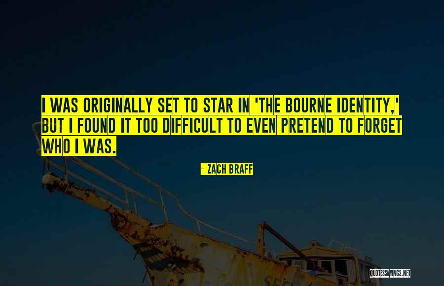 Difficult To Forget Quotes By Zach Braff Difficult To Forget Quotes By Zach Braff