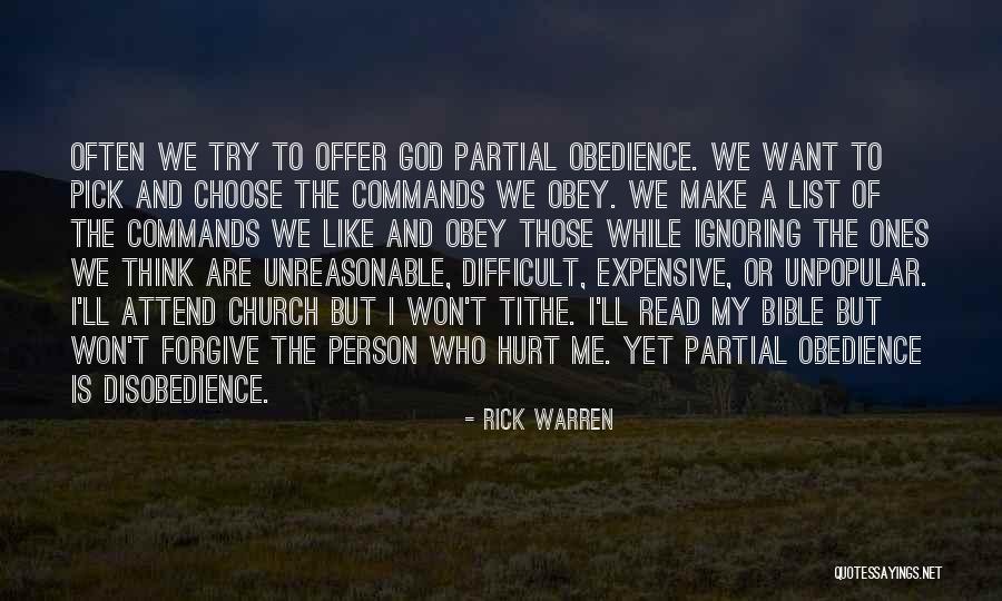 Difficult To Forgive Quotes By Rick Warren Difficult To Forgive Quotes By Rick Warren