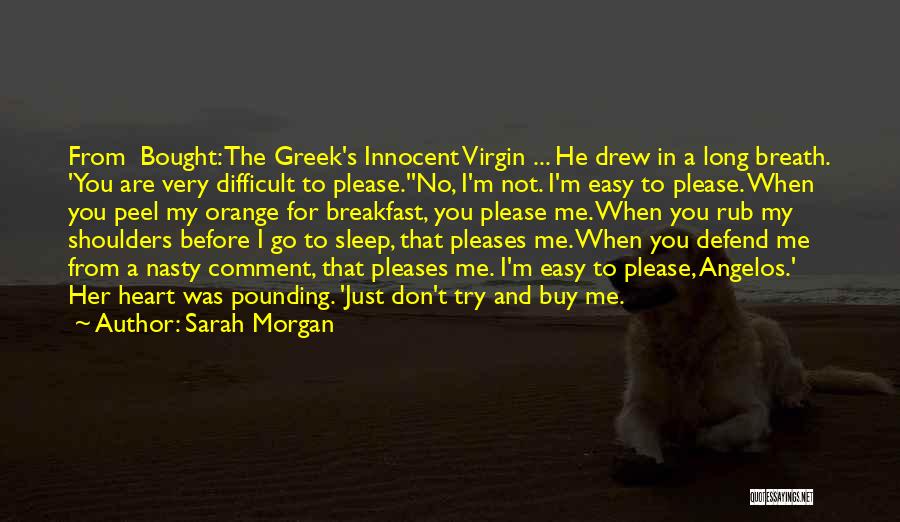 Difficult To Sleep Quotes By Sarah Morgan