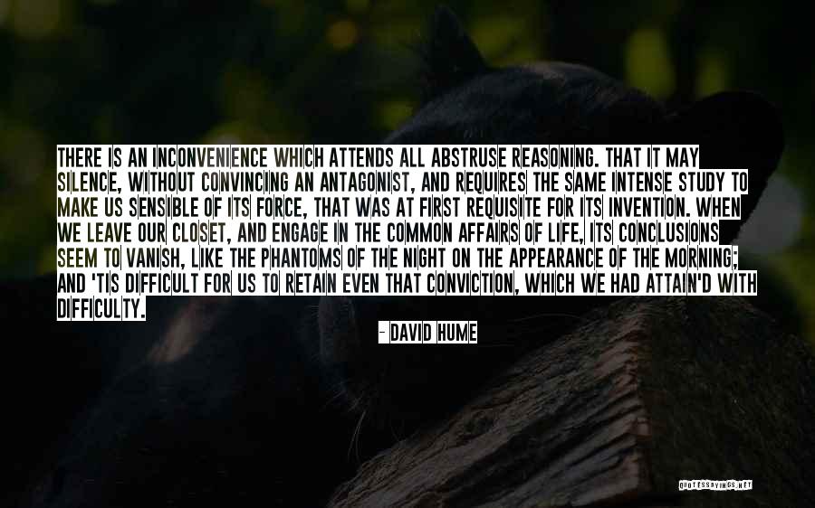 Difficult To Study Quotes By David Hume