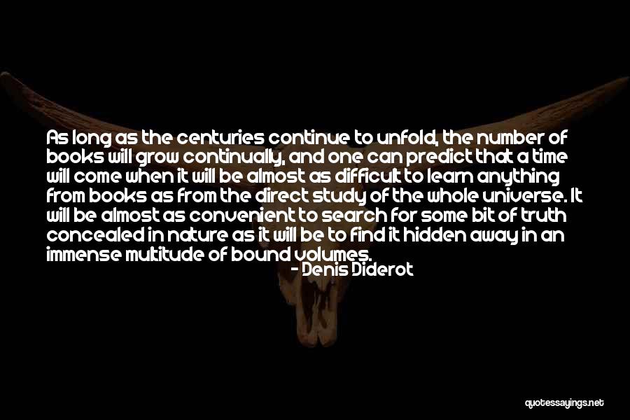 Difficult To Study Quotes By Denis Diderot