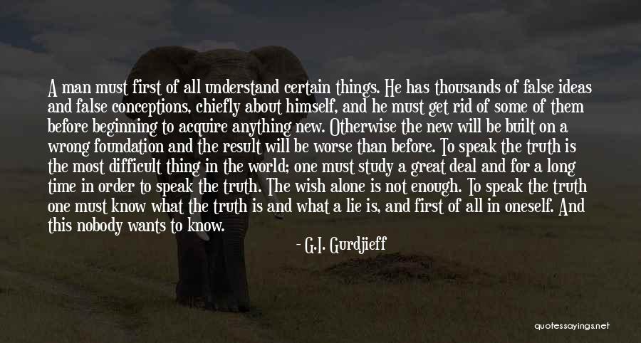 Difficult To Study Quotes By G.I. Gurdjieff Difficult To Study Quotes By G.I. Gurdjieff