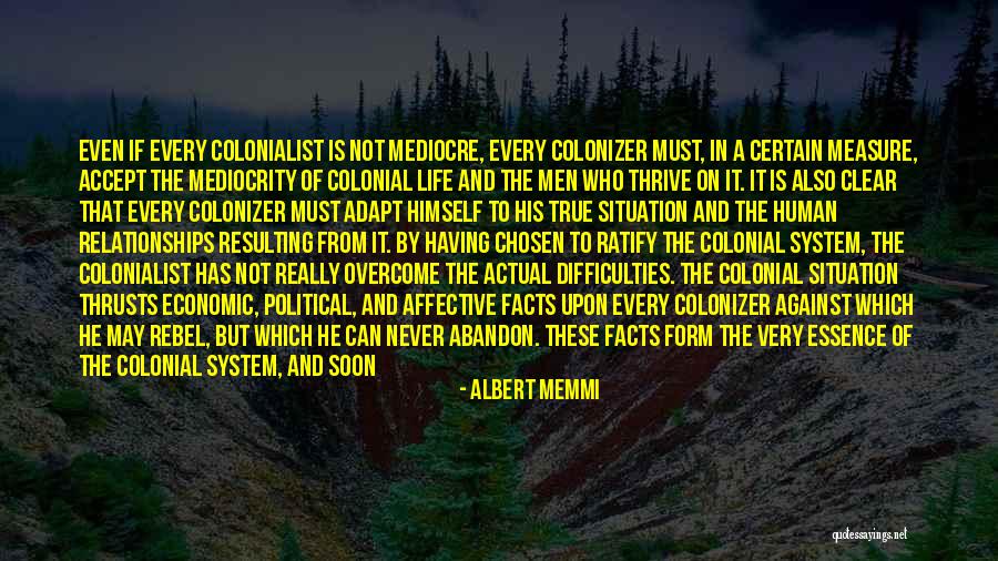 Difficulties In Life Quotes By Albert Memmi