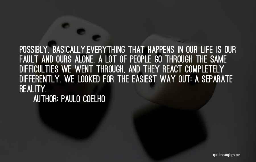 Difficulties In Life Quotes By Paulo Coelho