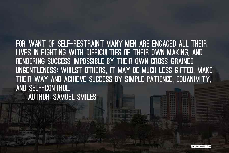Difficulties In Life Quotes By Samuel Smiles