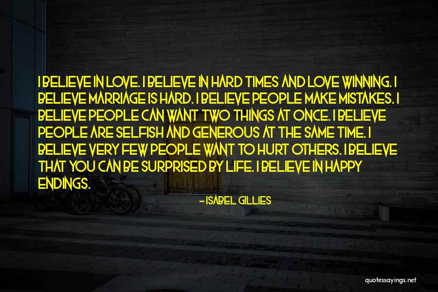 Difficulties In Marriage Quotes By Isabel Gillies