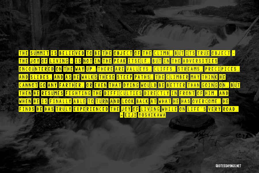 Difficulties Overcome Quotes By Eiji Yoshikawa Difficulties Overcome Quotes By Eiji Yoshikawa