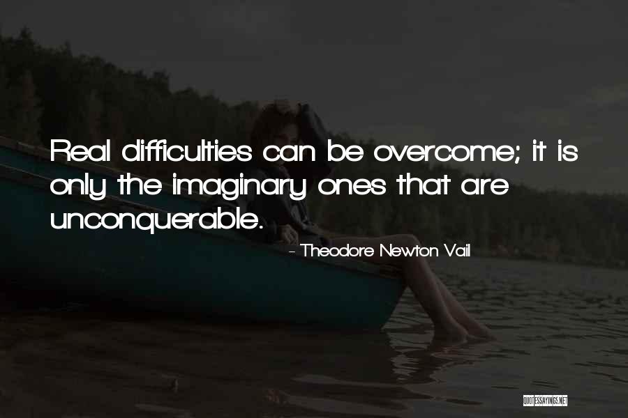 Difficulties Overcome Quotes By Theodore Newton Vail Difficulties Overcome Quotes By Theodore Newton Vail