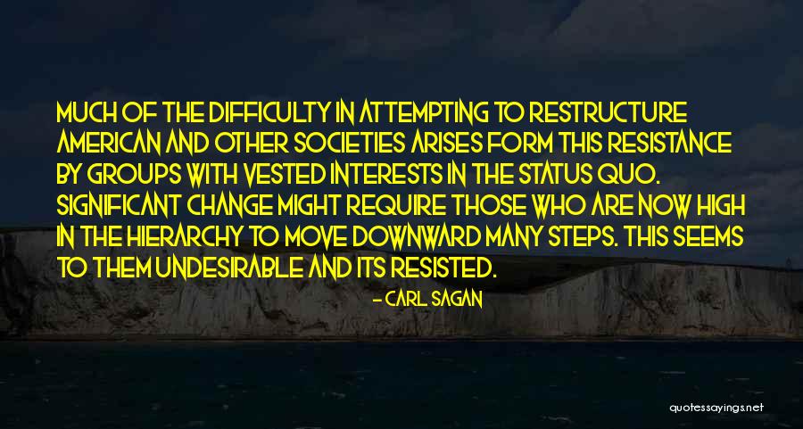 Difficulty Of Change Quotes By Carl Sagan Difficulty Of Change Quotes By Carl Sagan