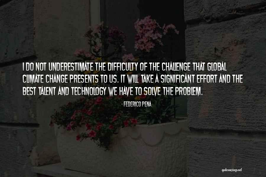 Difficulty Of Change Quotes By Federico Pena Difficulty Of Change Quotes By Federico Pena