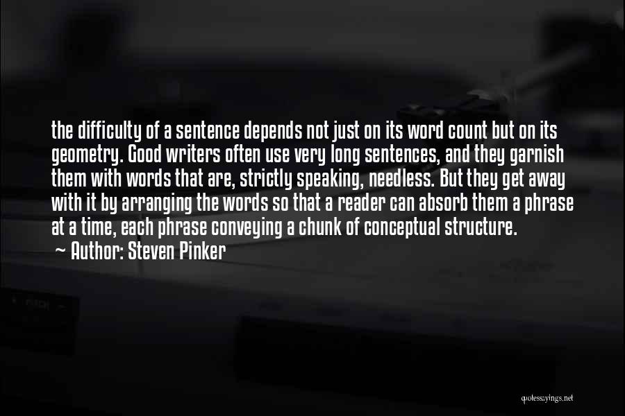 Difficulty Quotes By Steven Pinker