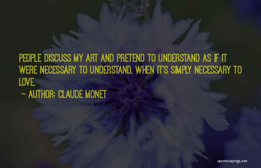 Diffraction Of Light Quotes By Claude Monet