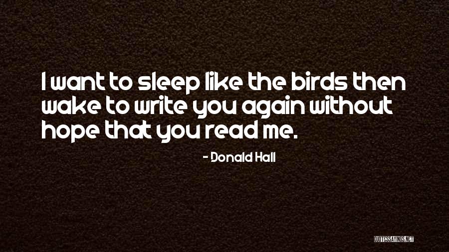 Diffusd Quotes By Donald Hall Diffusd Quotes By Donald Hall