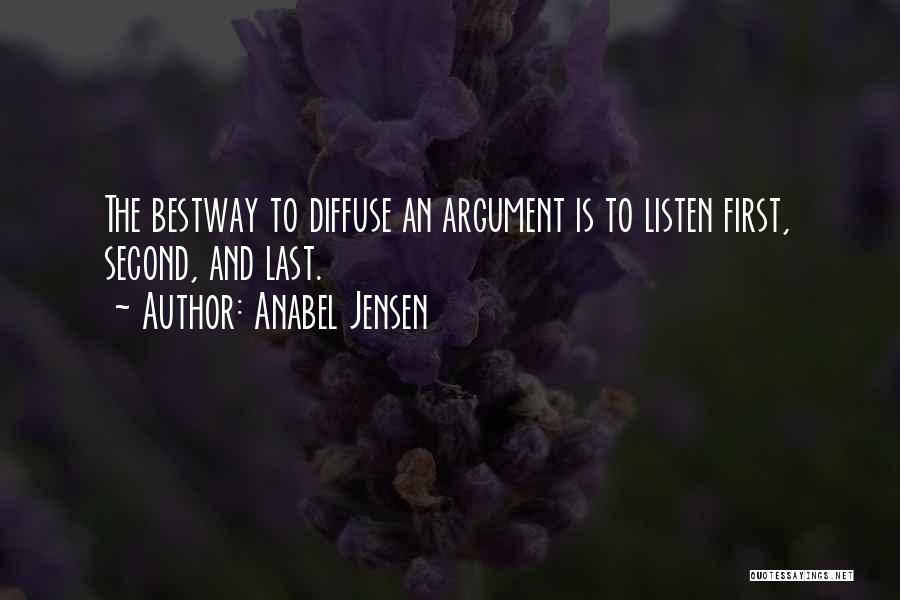 Diffuse Quotes By Anabel Jensen