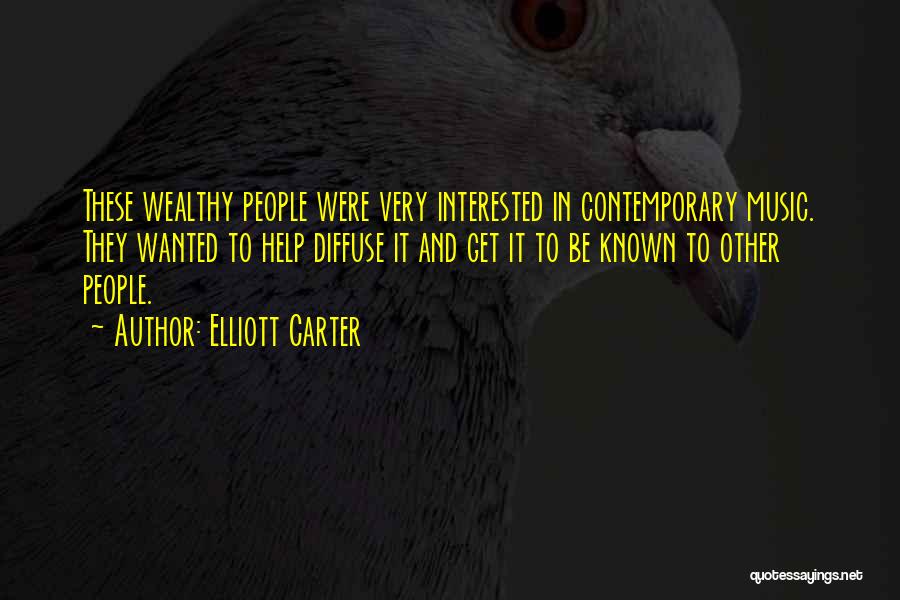Diffuse Quotes By Elliott Carter