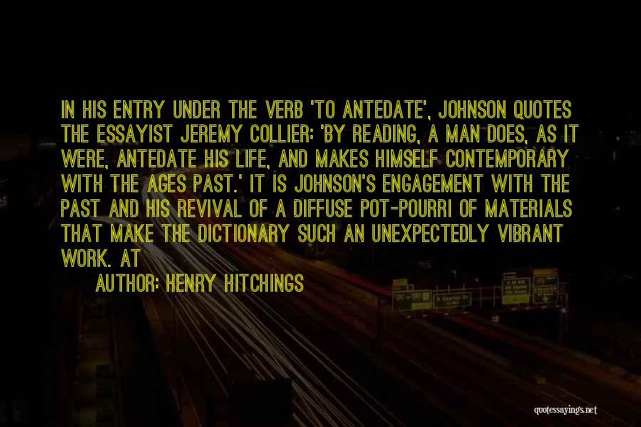 Diffuse Quotes By Henry Hitchings