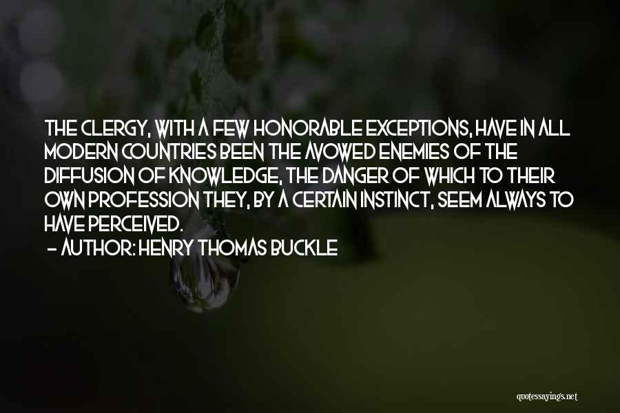 Diffusion Quotes By Henry Thomas Buckle