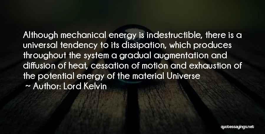 Diffusion Quotes By Lord Kelvin