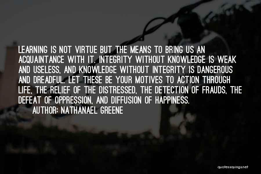 Diffusion Quotes By Nathanael Greene