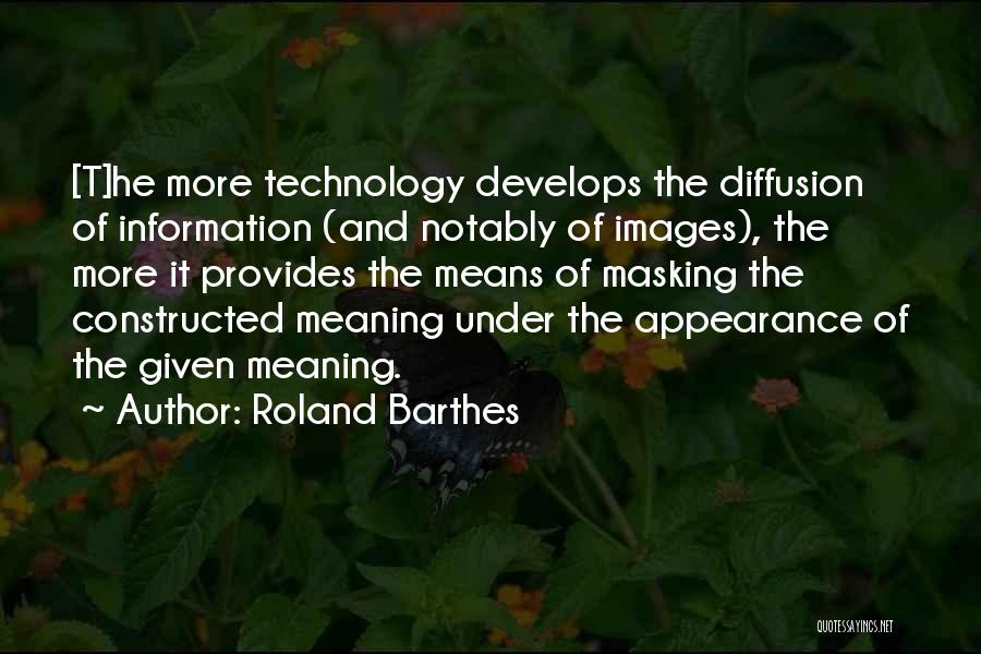 Diffusion Quotes By Roland Barthes