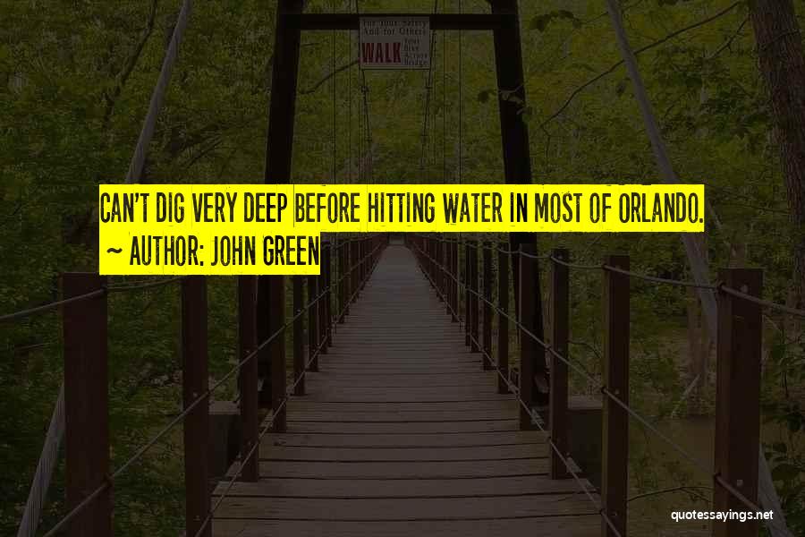 Dig In Deep Quotes By John Green