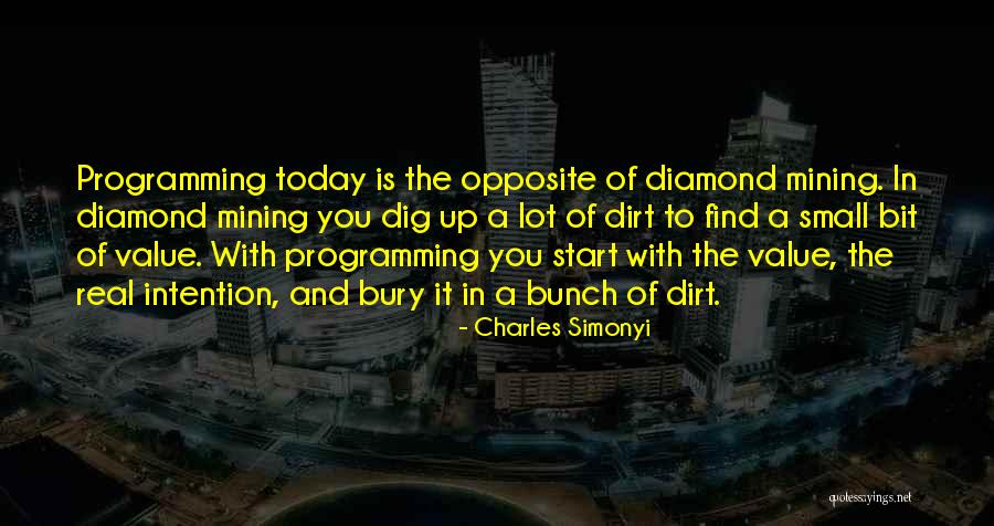 Dig To Find It Quotes By Charles Simonyi Dig To Find It Quotes By Charles Simonyi