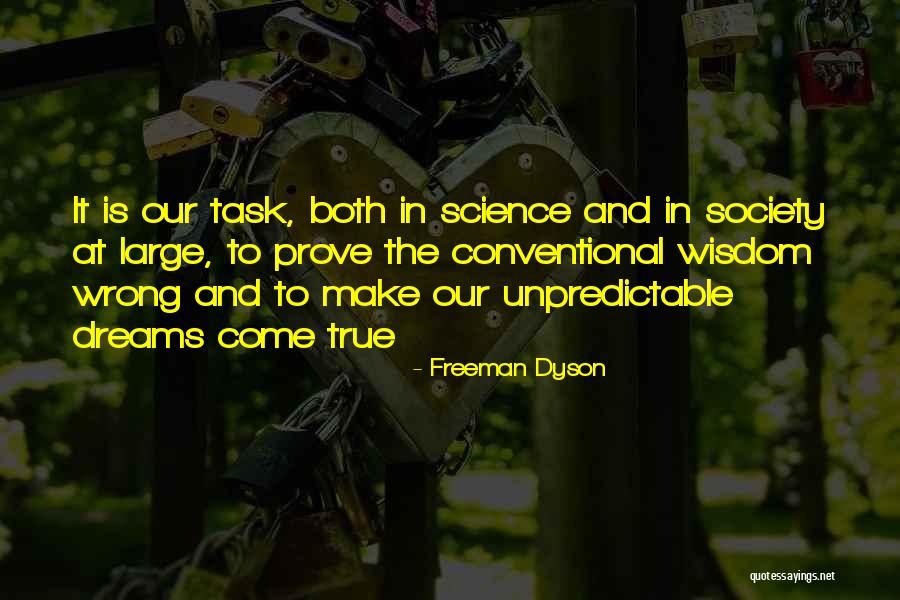 Digas In English Quotes By Freeman Dyson