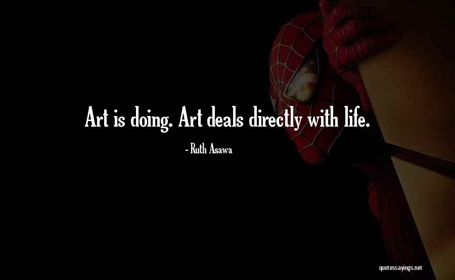 Digas In English Quotes By Ruth Asawa