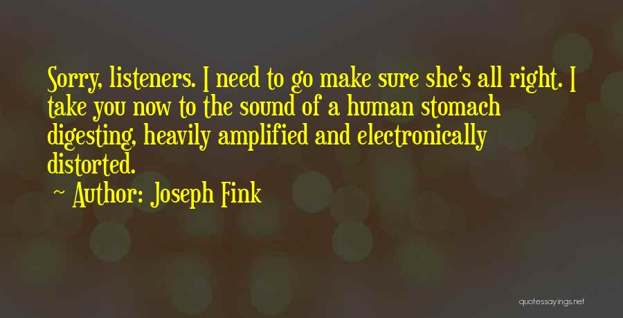 Digesting Quotes By Joseph Fink