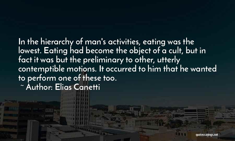 Digestion Quotes By Elias Canetti