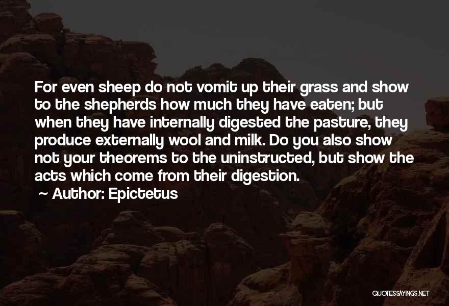 Digestion Quotes By Epictetus