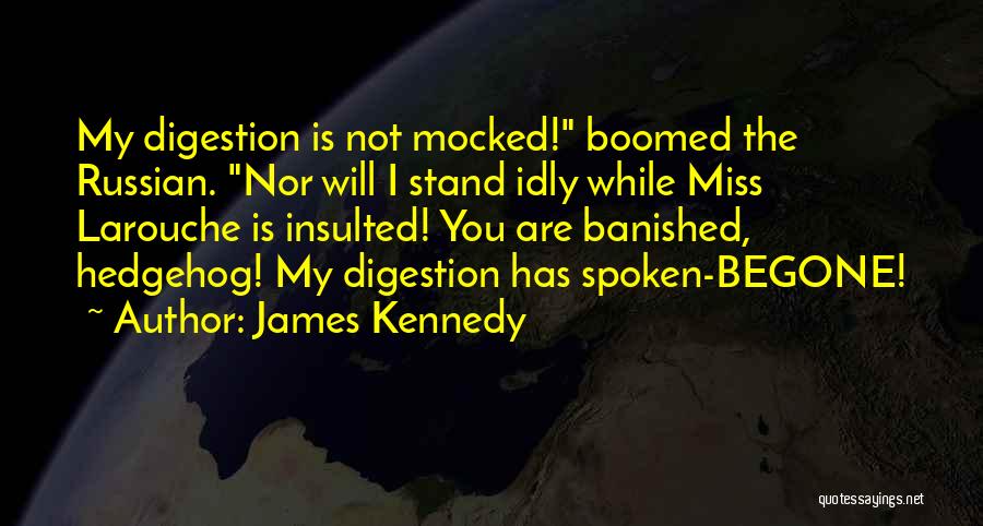 Digestion Quotes By James Kennedy