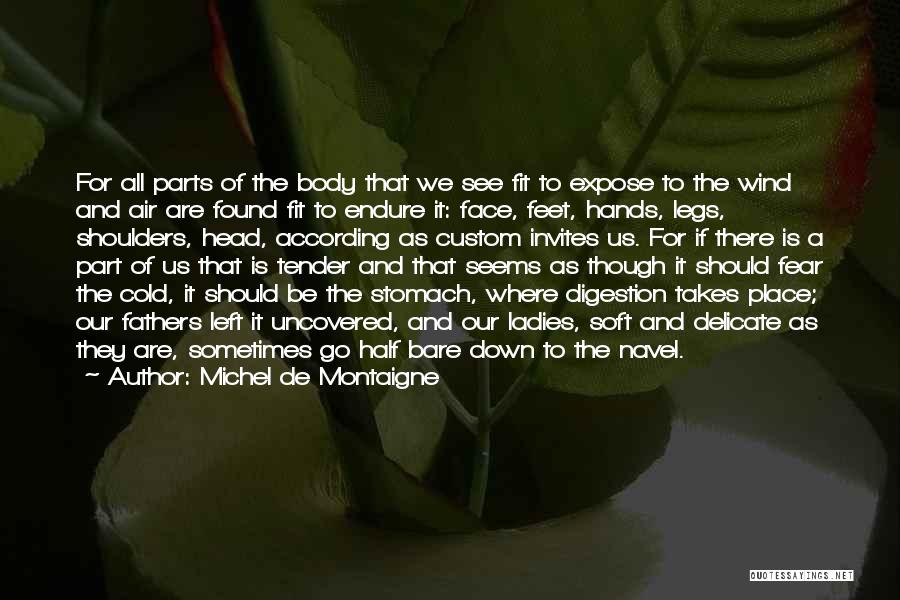 Digestion Quotes By Michel De Montaigne