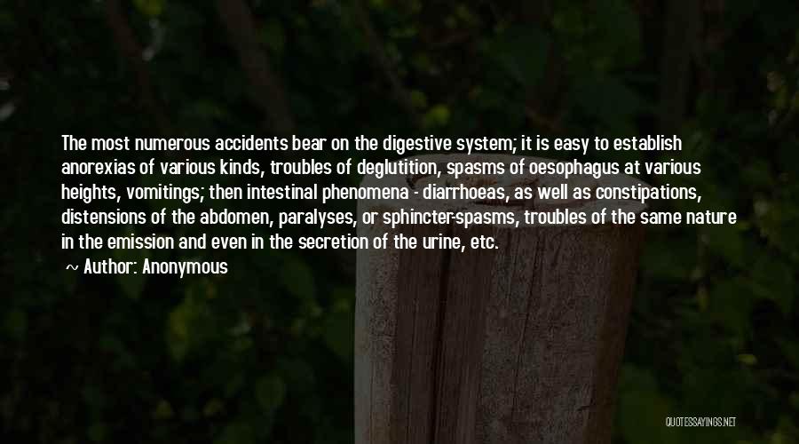 Digestive System Quotes By Anonymous