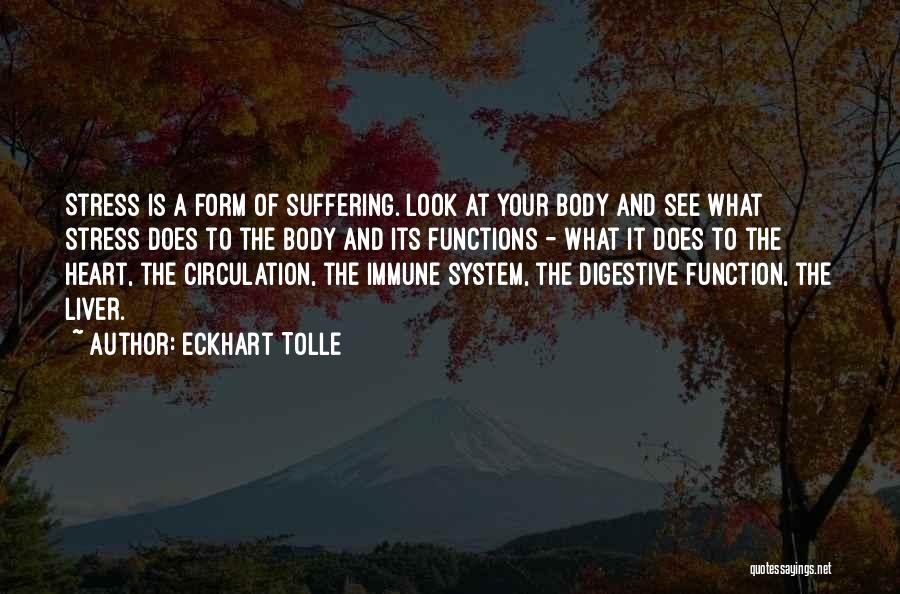 Digestive System Quotes By Eckhart Tolle