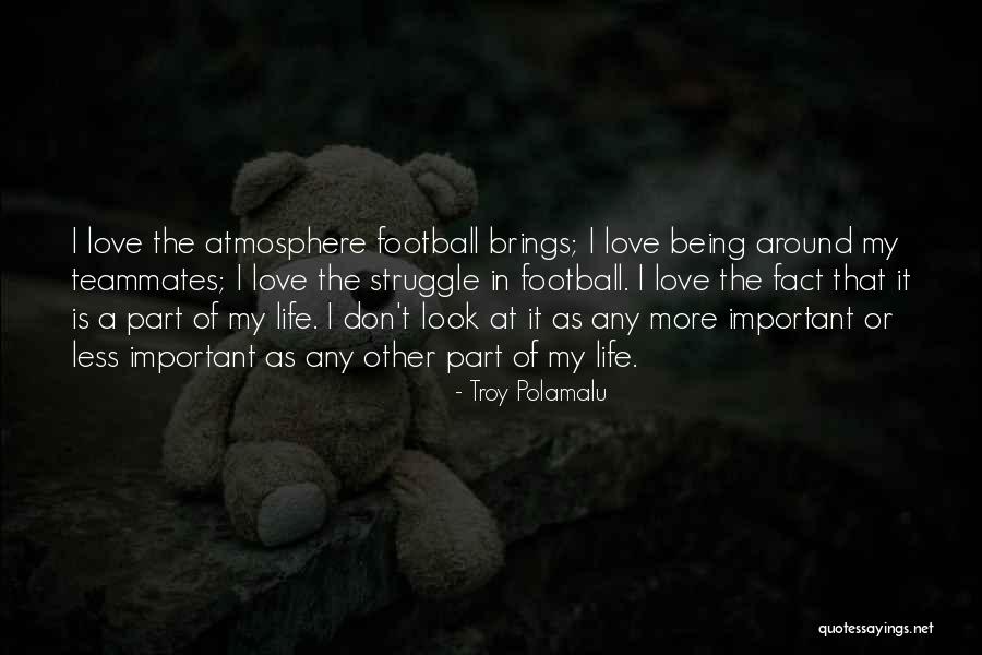 Diggers Tv Show Quotes By Troy Polamalu