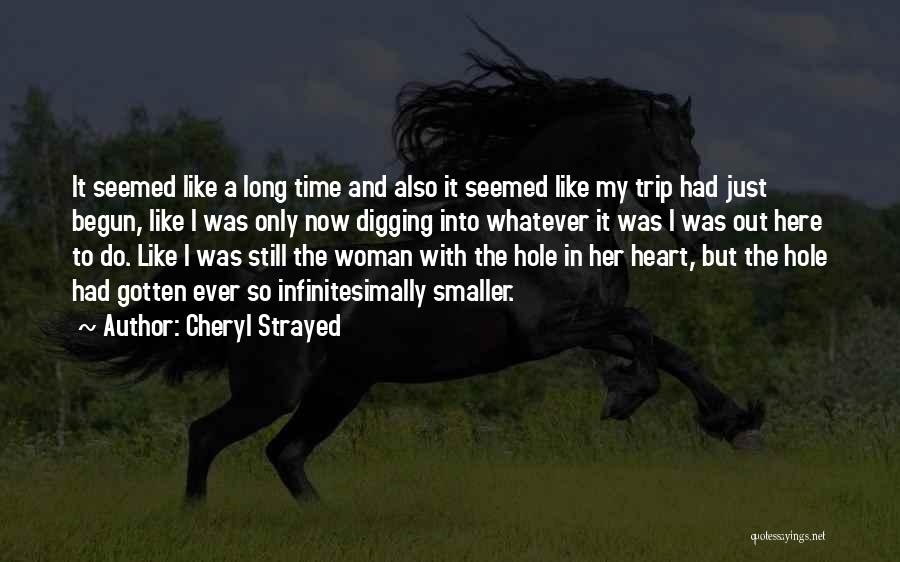 Digging Hole Quotes By Cheryl Strayed