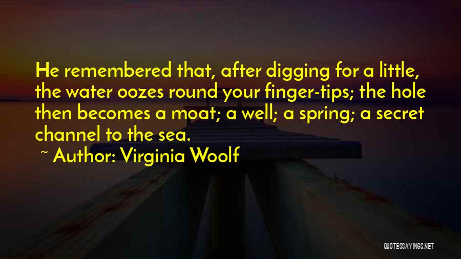 Digging Hole Quotes By Virginia Woolf