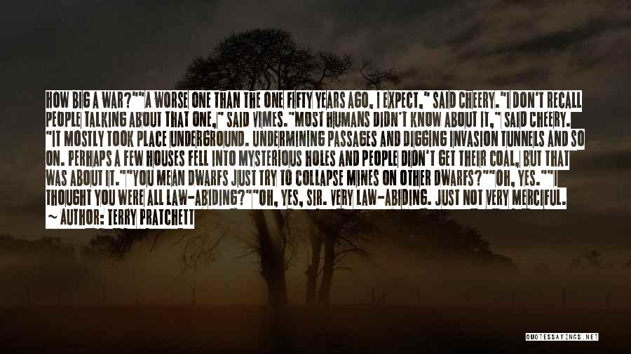 Digging Holes Quotes By Terry Pratchett