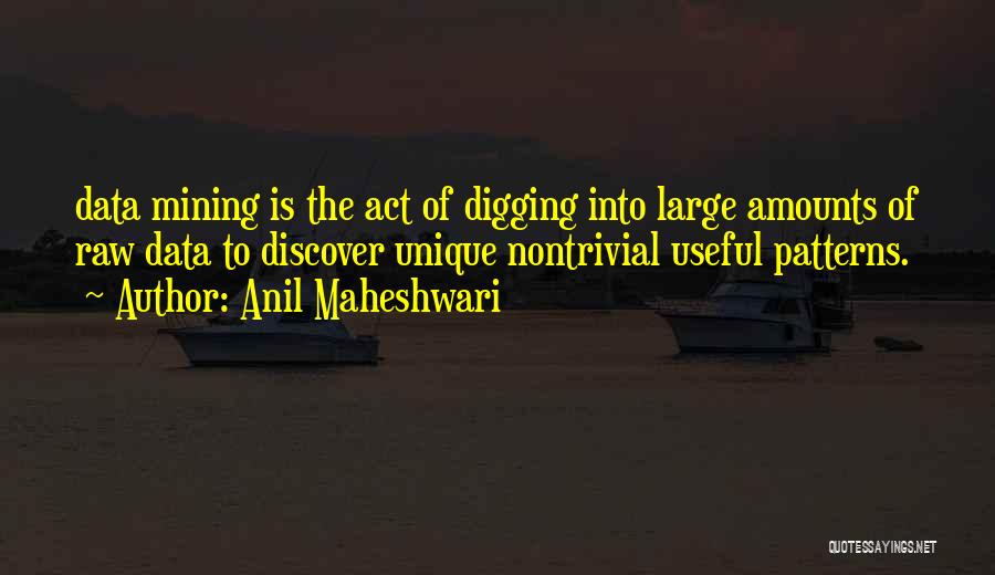 Digging The Past Quotes By Anil Maheshwari