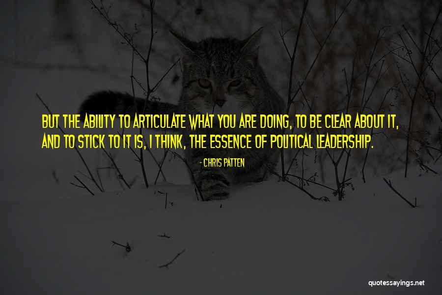 Diginity Quotes By Chris Patten Diginity Quotes By Chris Patten