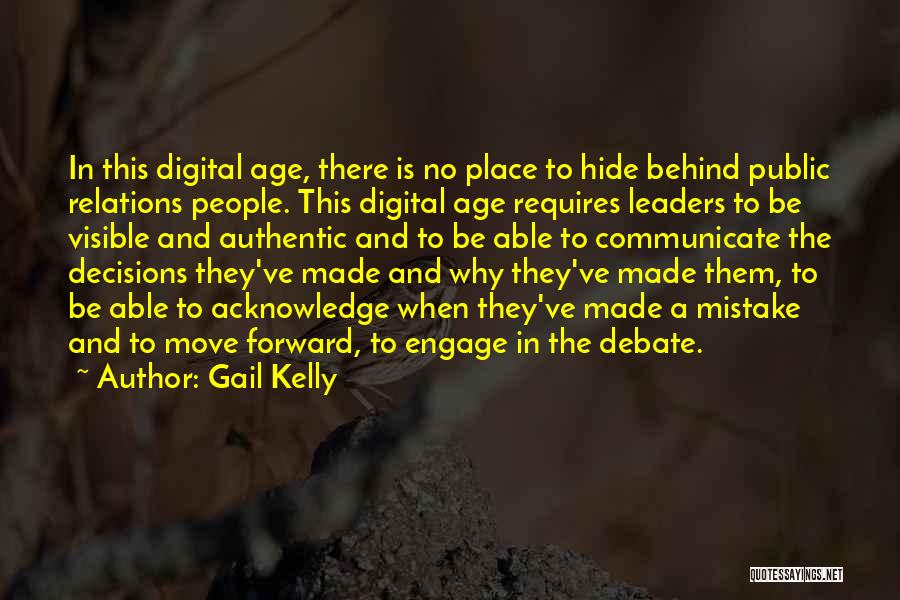 Digital Age Quotes By Gail Kelly