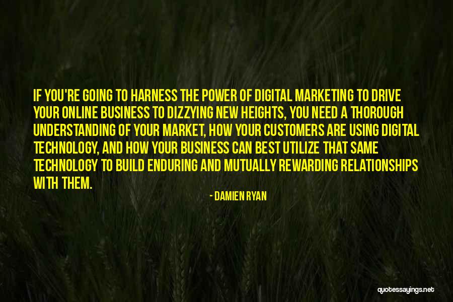 Digital Marketing Quotes By Damien Ryan