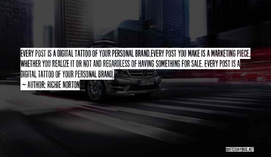 Digital Marketing Quotes By Richie Norton