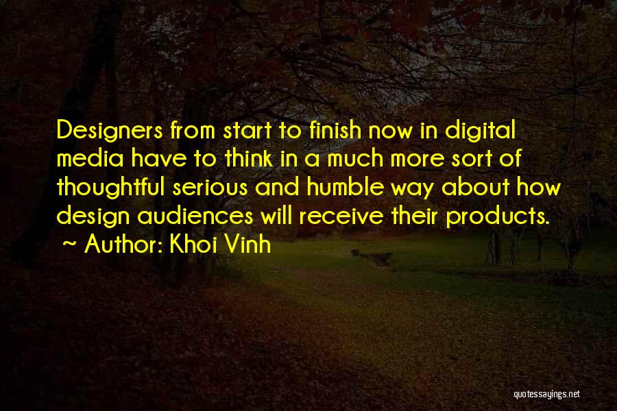 Digital Media Quotes By Khoi Vinh