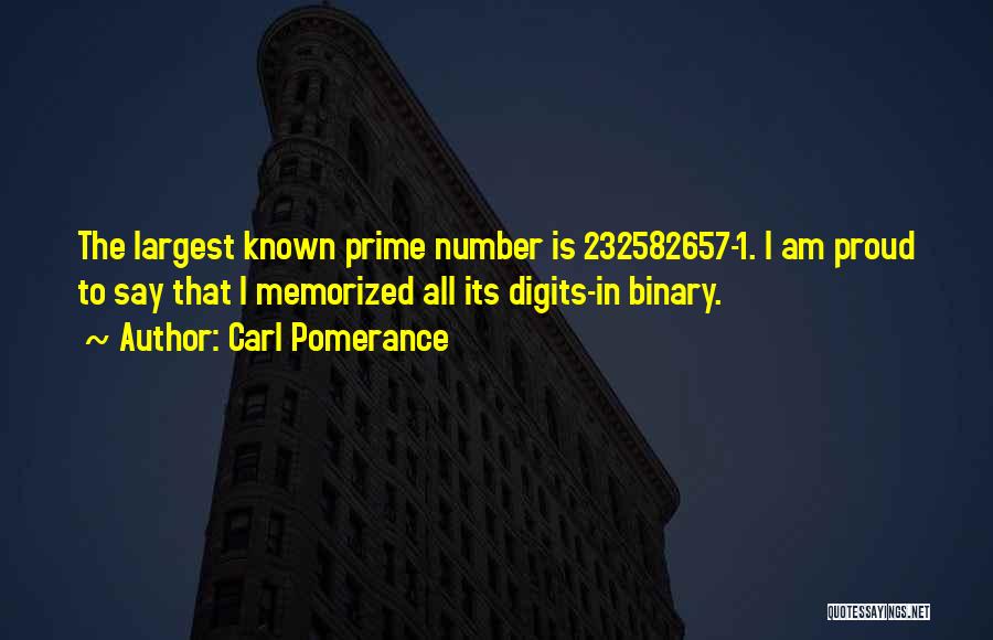 Digits Quotes By Carl Pomerance