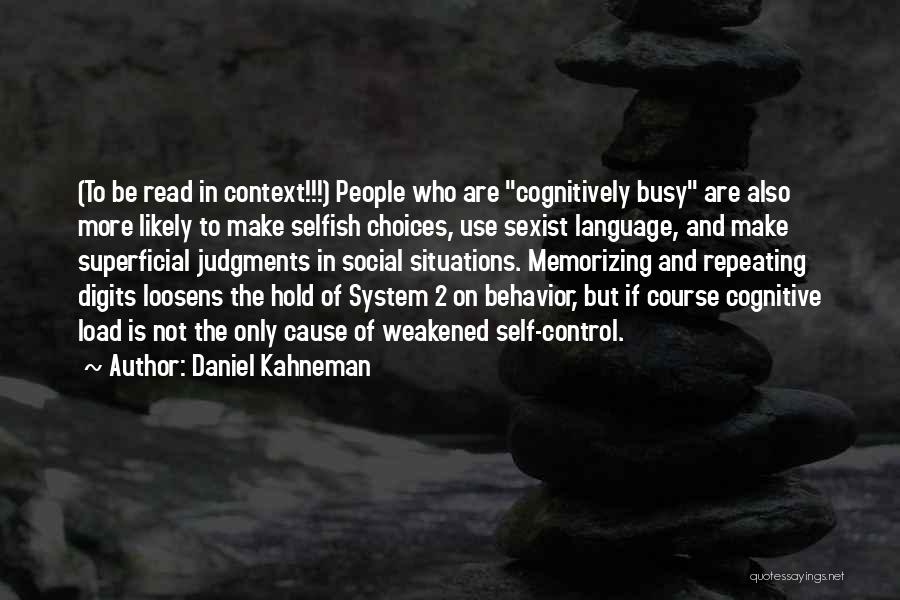 Digits Quotes By Daniel Kahneman